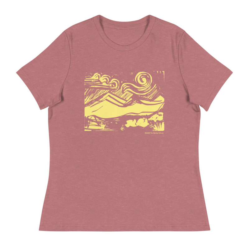 SUNNY MOUNTAINS - Women's Relaxed T-Shirt - Image 7