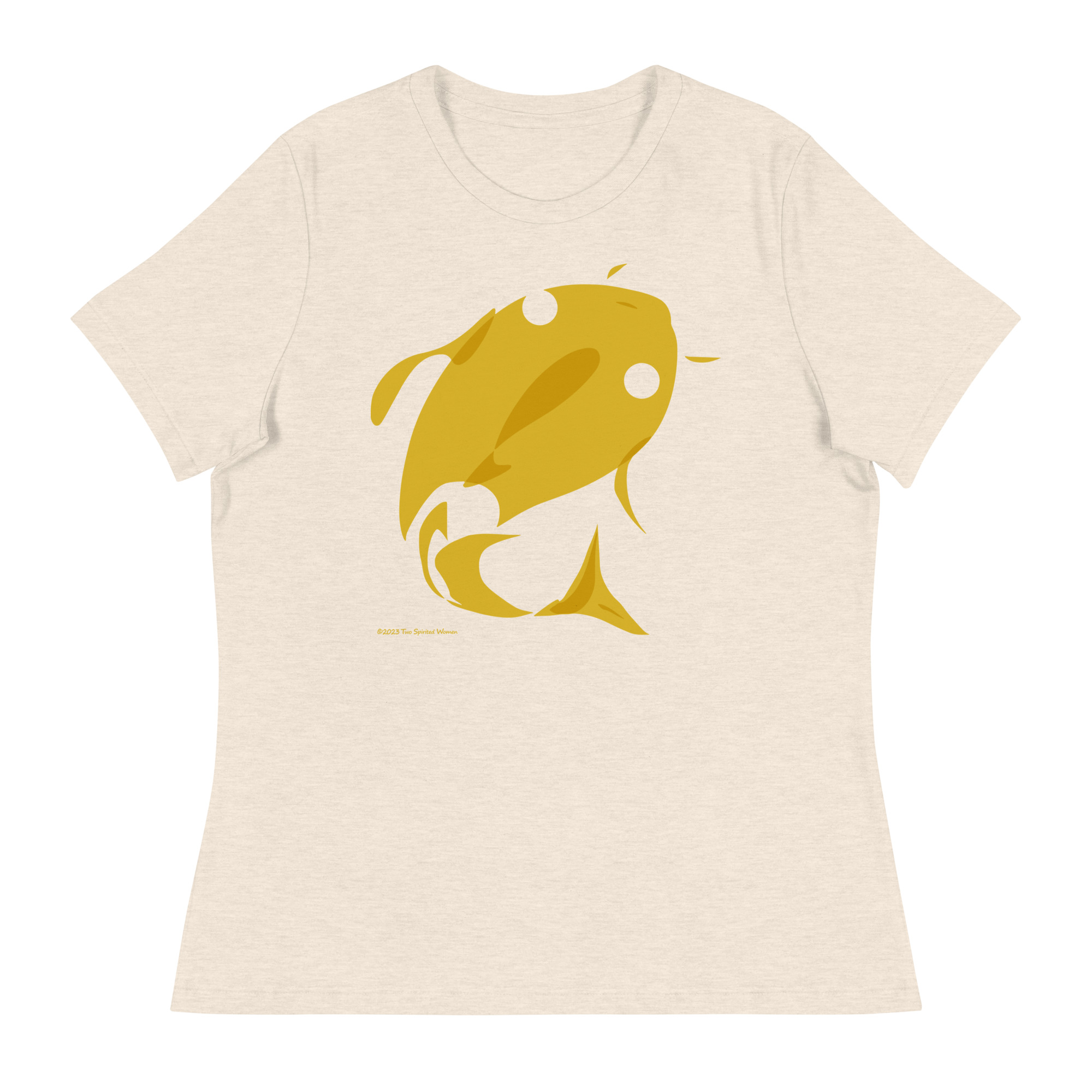 GOLD FISH - Women's Relaxed T-Shirt - Image 14