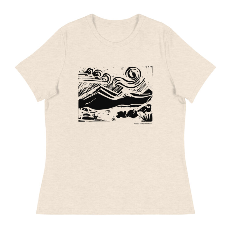 BLACK MOUNTAINS - Women's Relaxed T-Shirt - Image 14