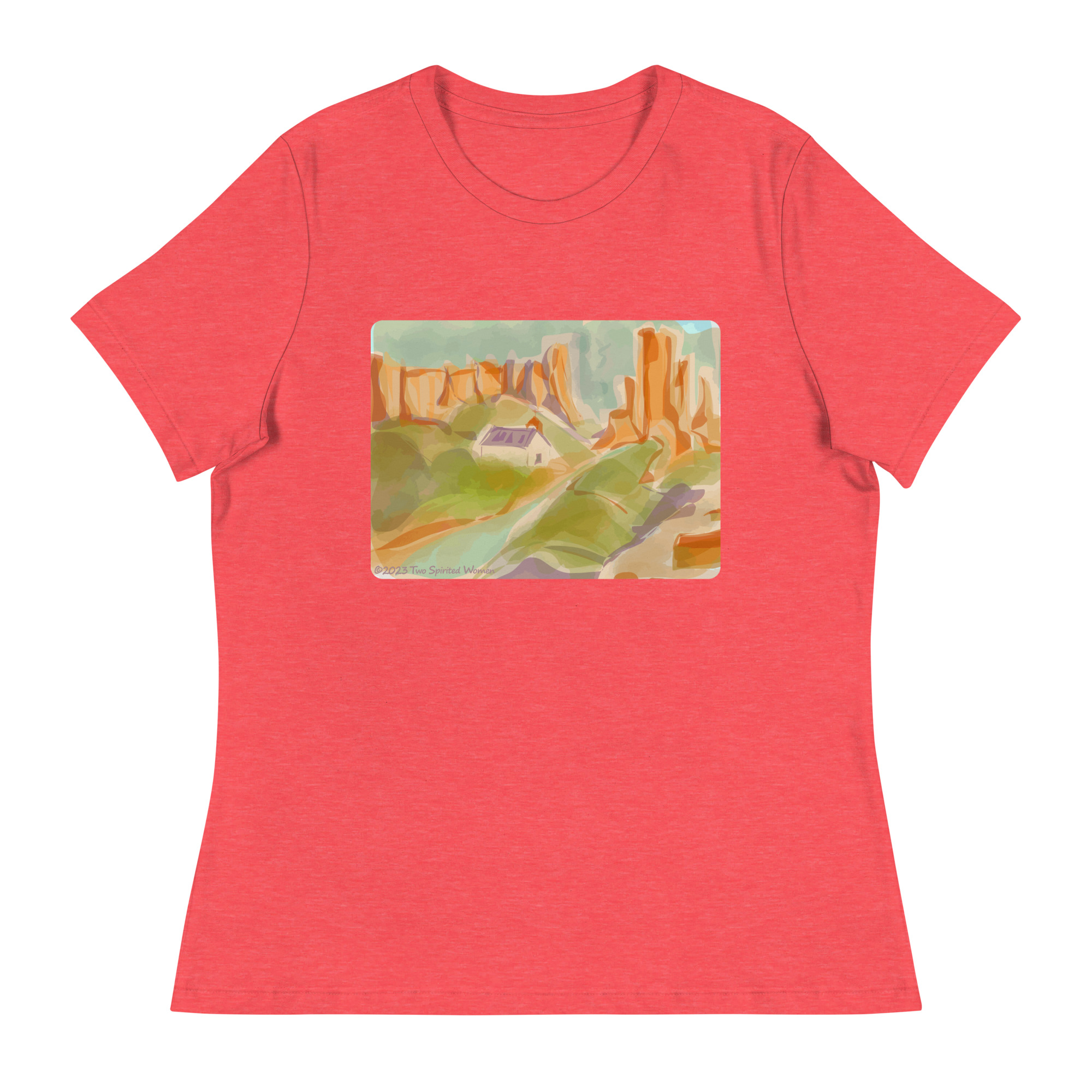 CHIMAYO HILLS - Women's Relaxed T-Shirt - Image 4