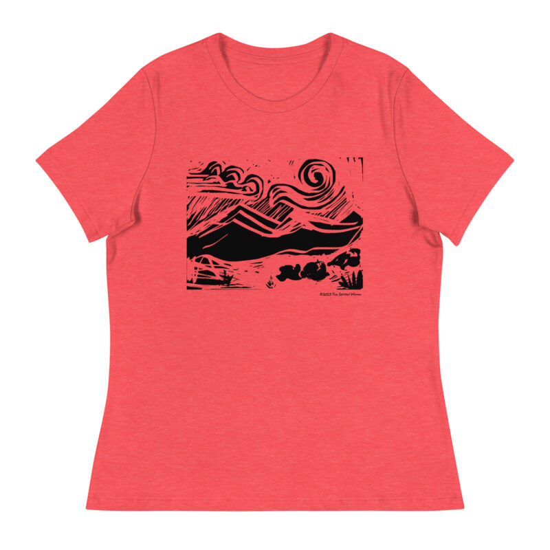 BLACK MOUNTAINS - Women's Relaxed T-Shirt - Image 5