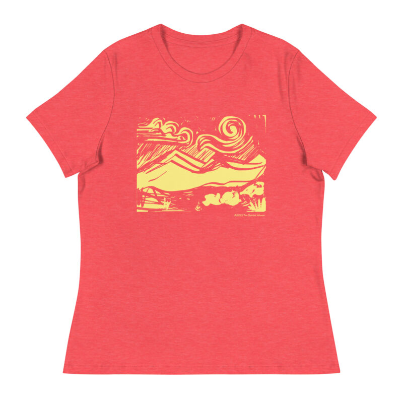SUNNY MOUNTAINS - Women's Relaxed T-Shirt - Image 6
