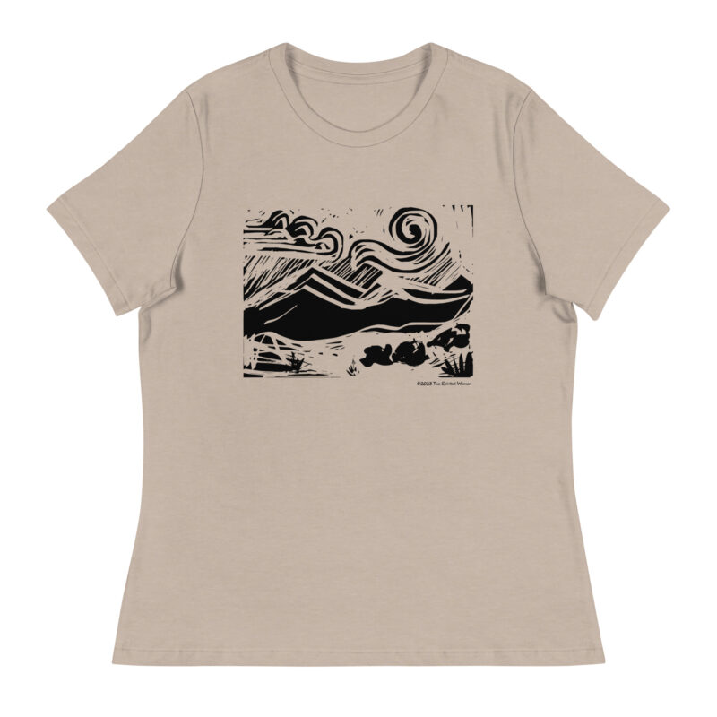 BLACK MOUNTAINS - Women's Relaxed T-Shirt - Image 12