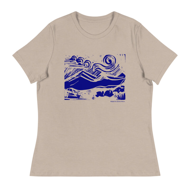 BLUE MOUNTAINS - Women's Relaxed T-Shirt - Image 8