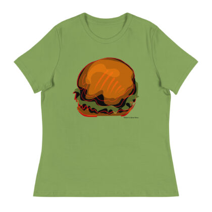 BURGER - Women's Relaxed T-Shirt