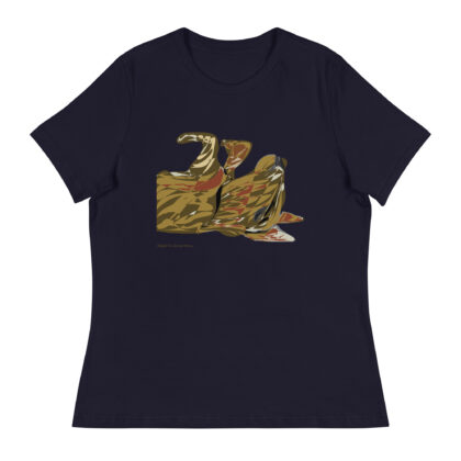 DOG DOZIN' II (multi) - Women's Relaxed T-Shirt