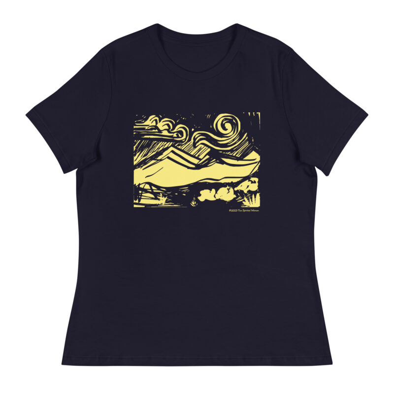 SUNNY MOUNTAINS - Women's Relaxed T-Shirt - Image 2