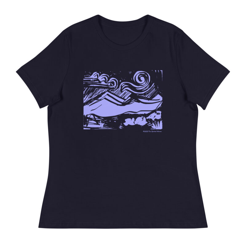 BLUE MOUNTAINS - Women's Relaxed T-Shirt - Image 11