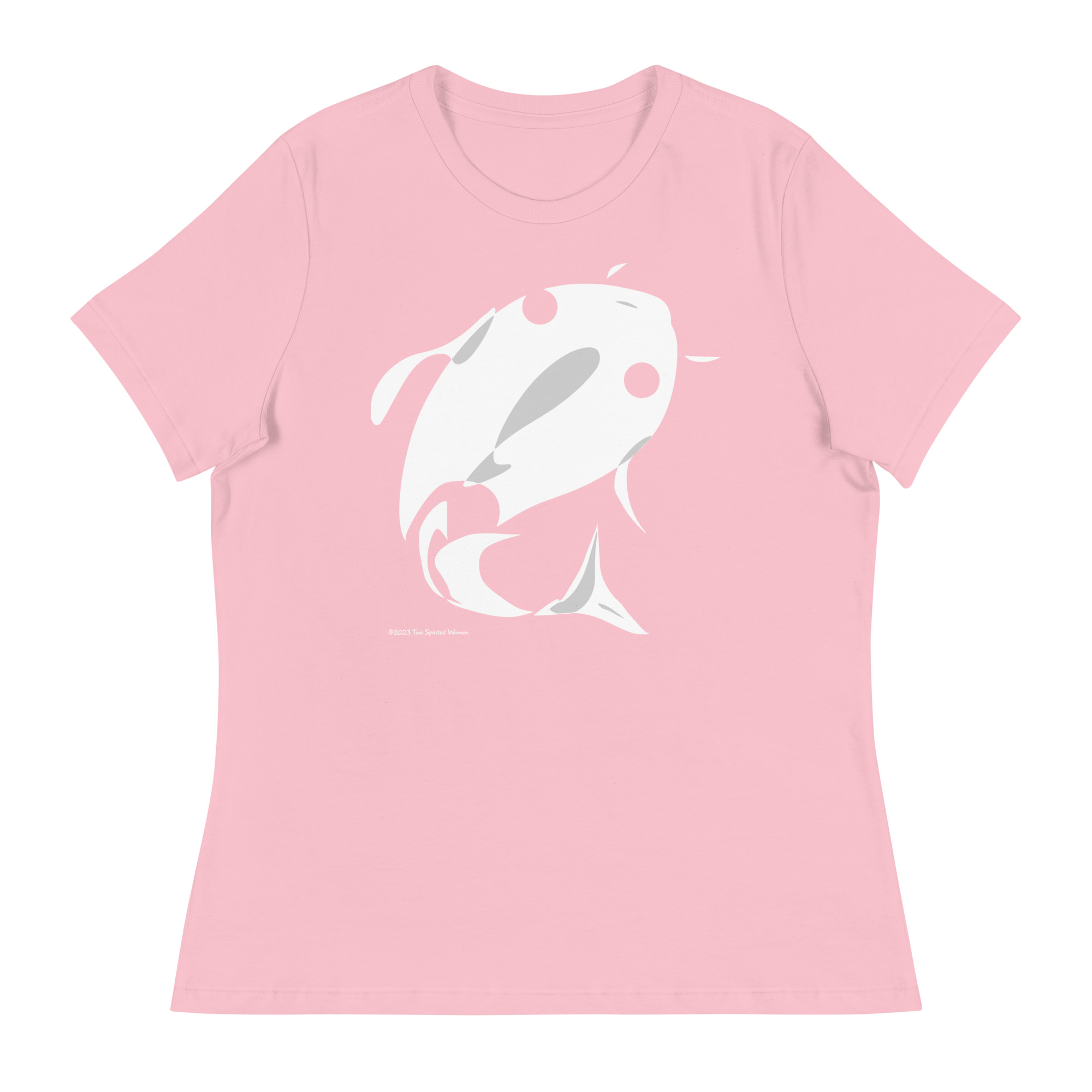 RED FISH, WHITE FISH - Women's Relaxed T-Shirt - Image 10