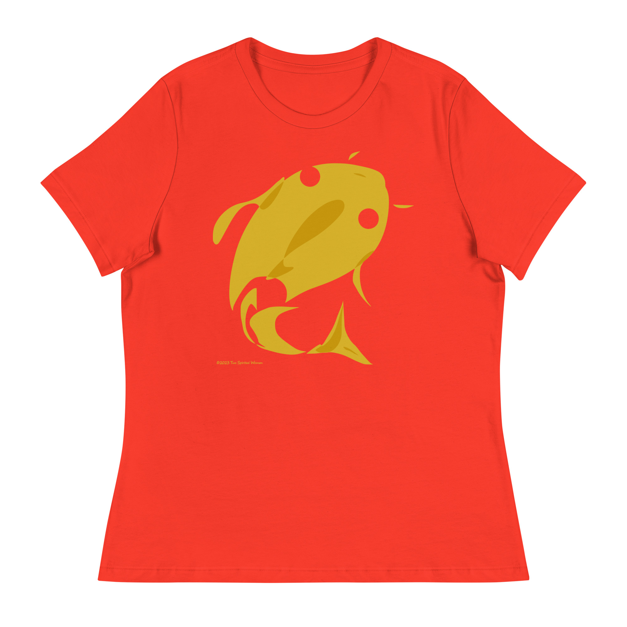 GOLD FISH - Women's Relaxed T-Shirt - Image 4