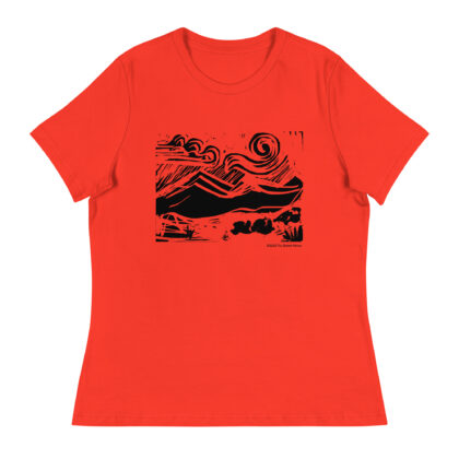 BLACK MOUNTAINS - Women's Relaxed T-Shirt
