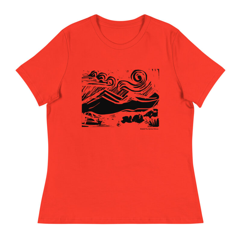 BLACK MOUNTAINS - Women's Relaxed T-Shirt