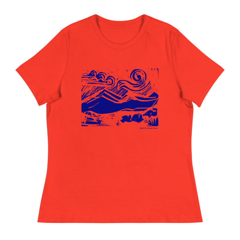 BLUE MOUNTAINS - Women's Relaxed T-Shirt - Image 2