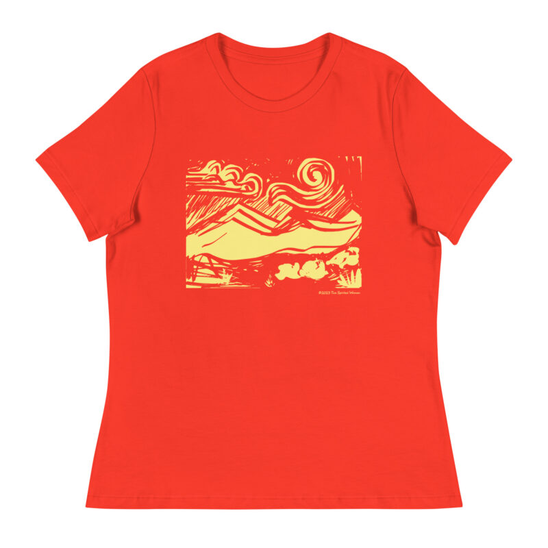 SUNNY MOUNTAINS - Women's Relaxed T-Shirt - Image 5