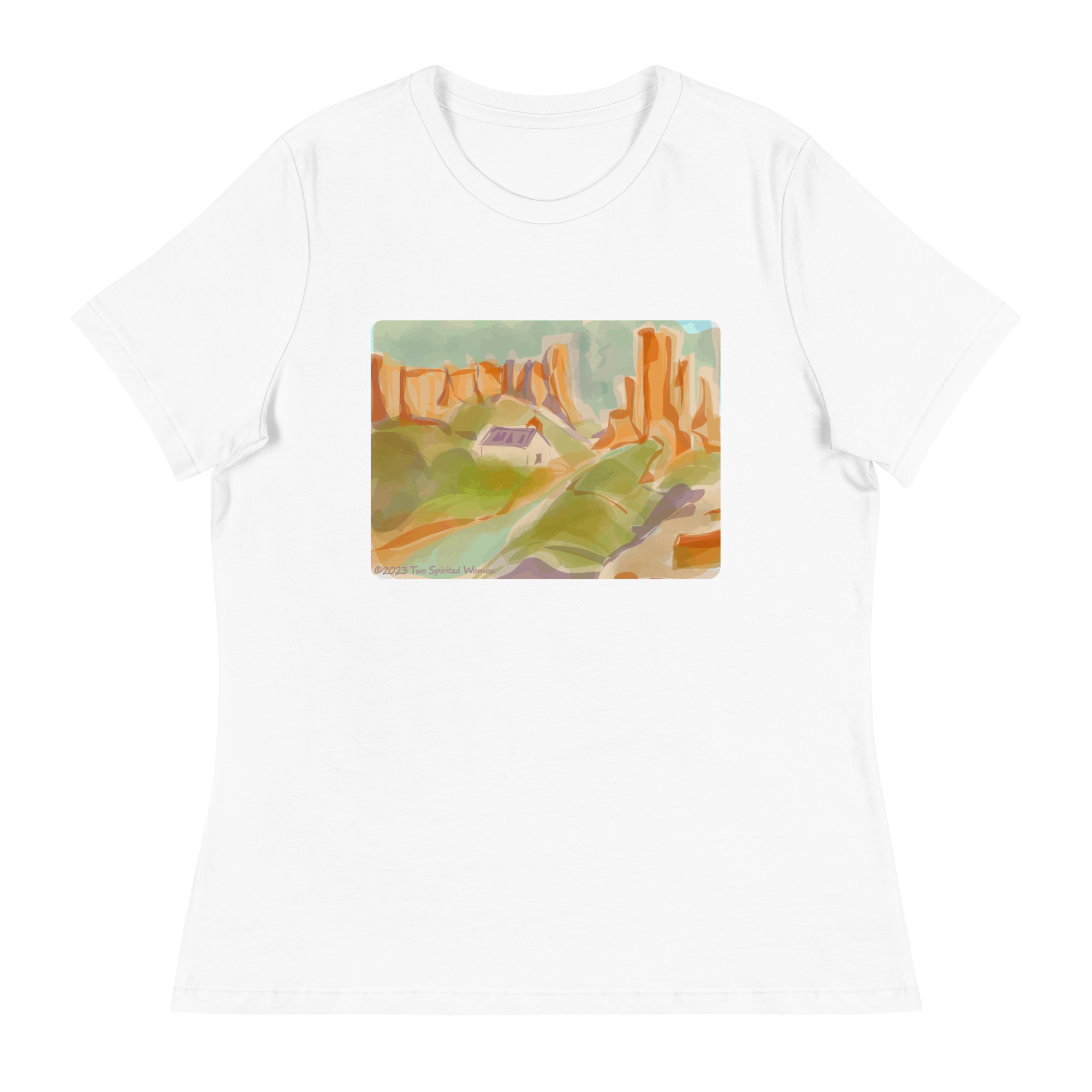 CHIMAYO HILLS - Women's Relaxed T-Shirt - Image 10