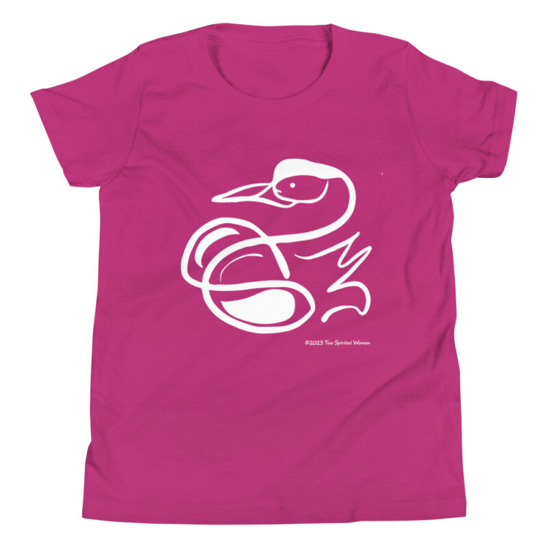 WHITE SWAN - Youth T-Shirt - Image 7