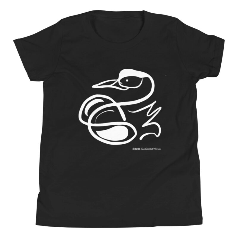 WHITE SWAN - Youth T-Shirt - Image 2