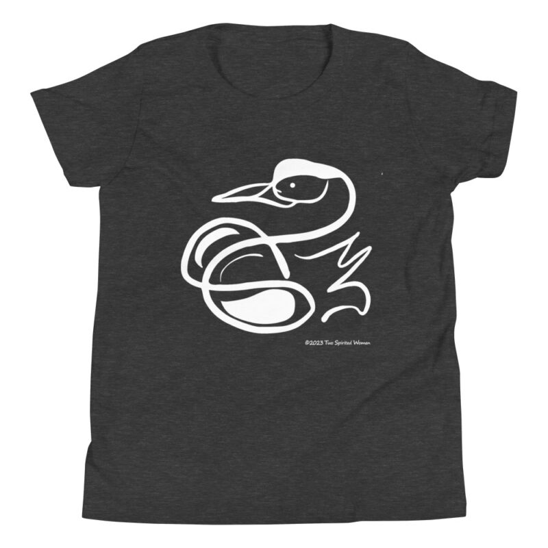 WHITE SWAN - Youth T-Shirt - Image 5