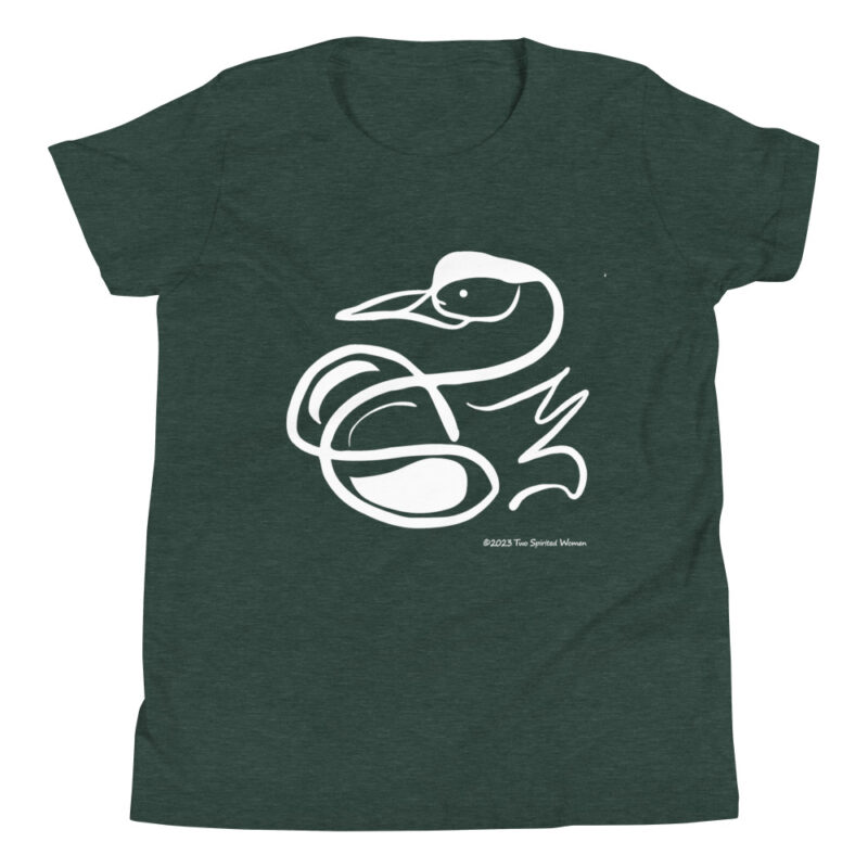 WHITE SWAN - Youth T-Shirt - Image 8