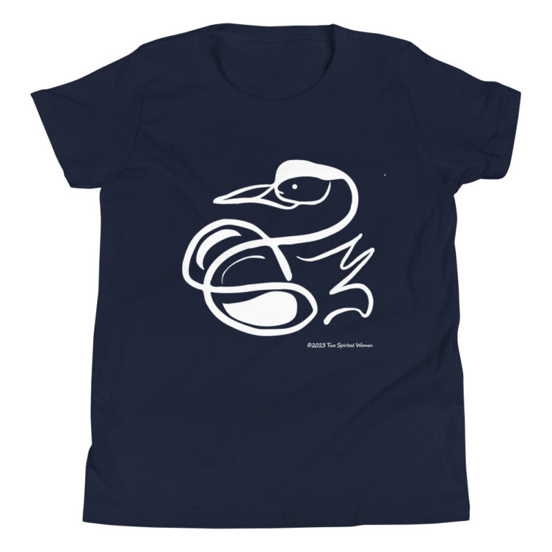 WHITE SWAN - Youth T-Shirt - Image 3
