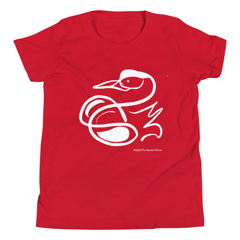 WHITE SWAN - Youth T-Shirt - Image 4