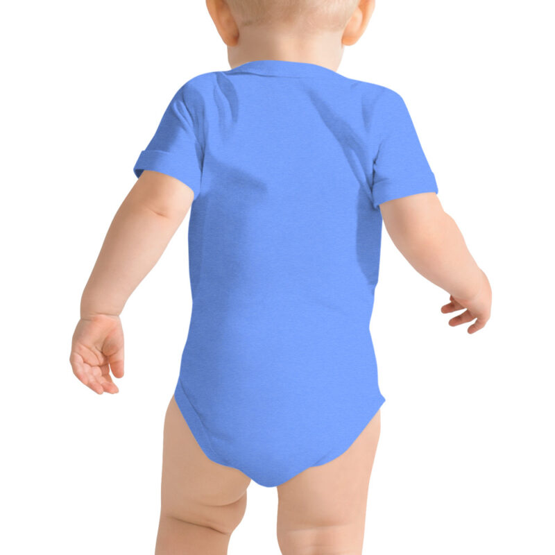 BLUE FISH - Baby Onesie - Image 3