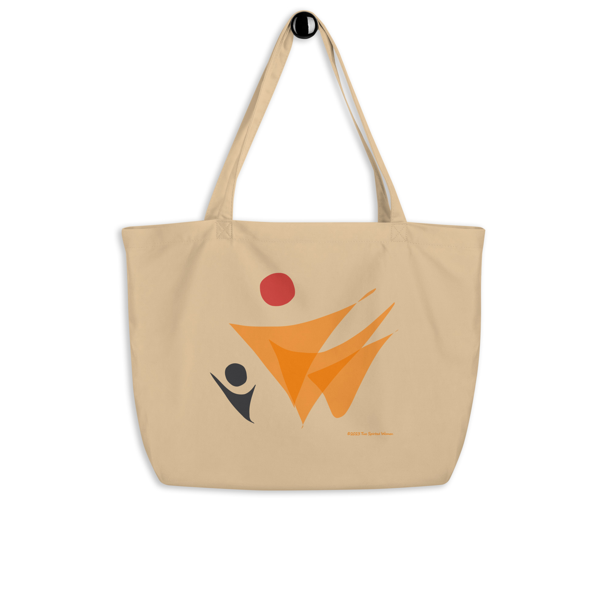 DANCE - Large Organic Tote Bag - Image 5