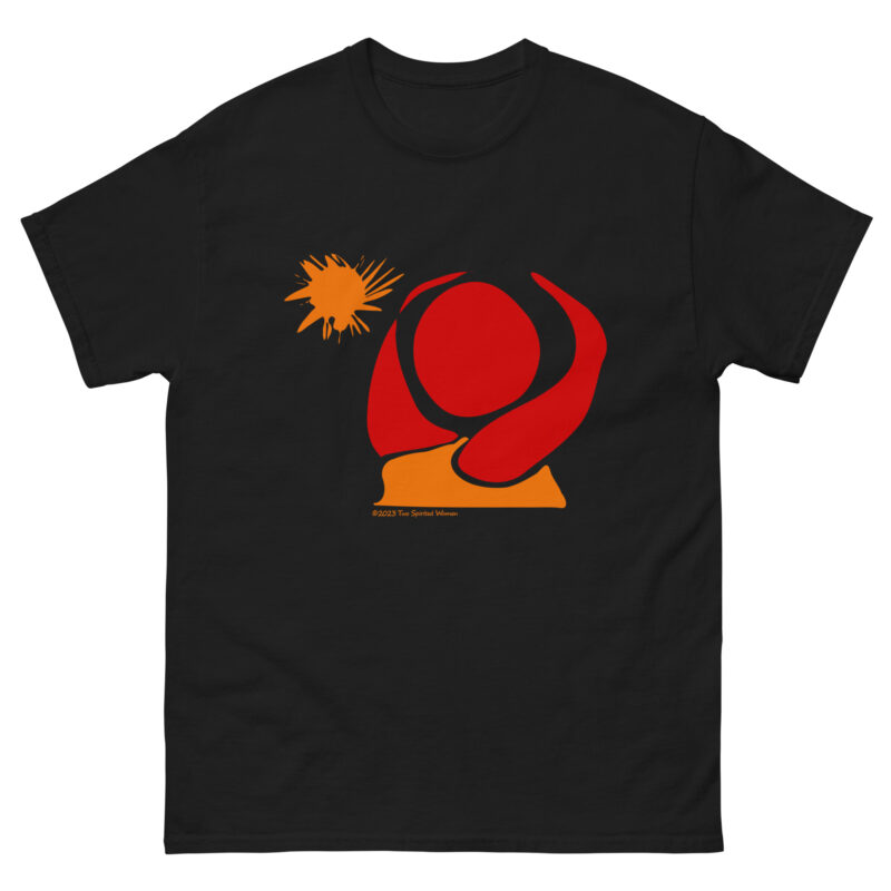 BIG SUN I (red) - Men's Classic T-Shirt - Image 3
