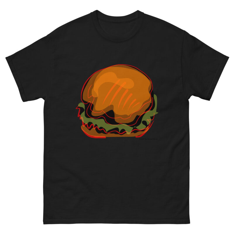 BURGER (darker tees) - Men's Classic Tee - Image 3