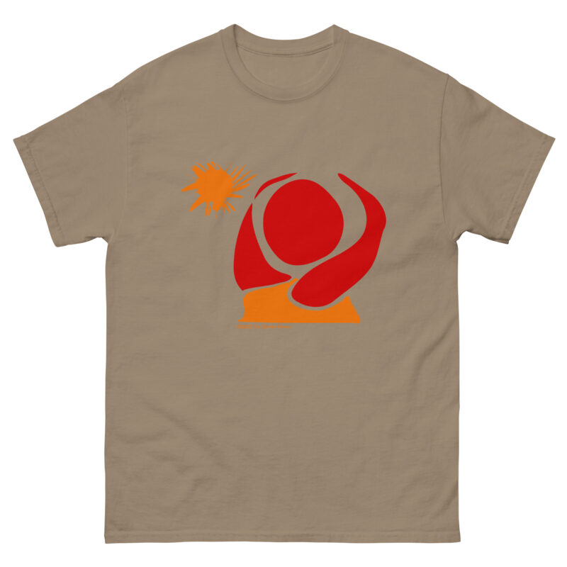 BIG SUN I (red) - Men's Classic T-Shirt - Image 9