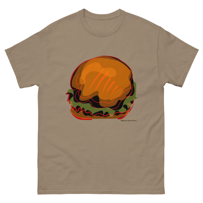 BURGER (darker tees) - Men's Classic Tee - Image 13