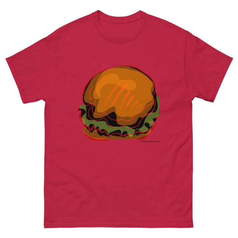 BURGER (darker tees) - Men's Classic Tee - Image 8