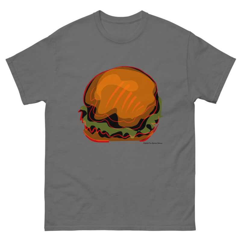 BURGER (darker tees) - Men's Classic Tee - Image 10