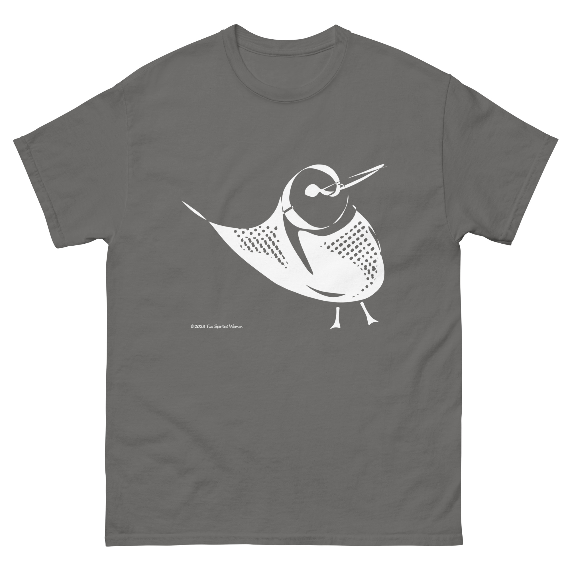 PERKY BIRD (white) - Men's Classic T-Shirt - Image 10