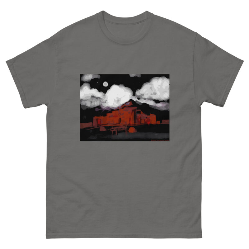 TAOS PUEBLO NIGHT - Men's Classic T-Shirt - Image 9