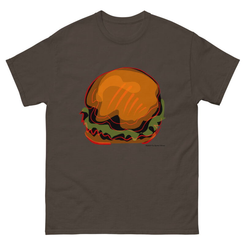 BURGER (darker tees) - Men's Classic Tee - Image 7