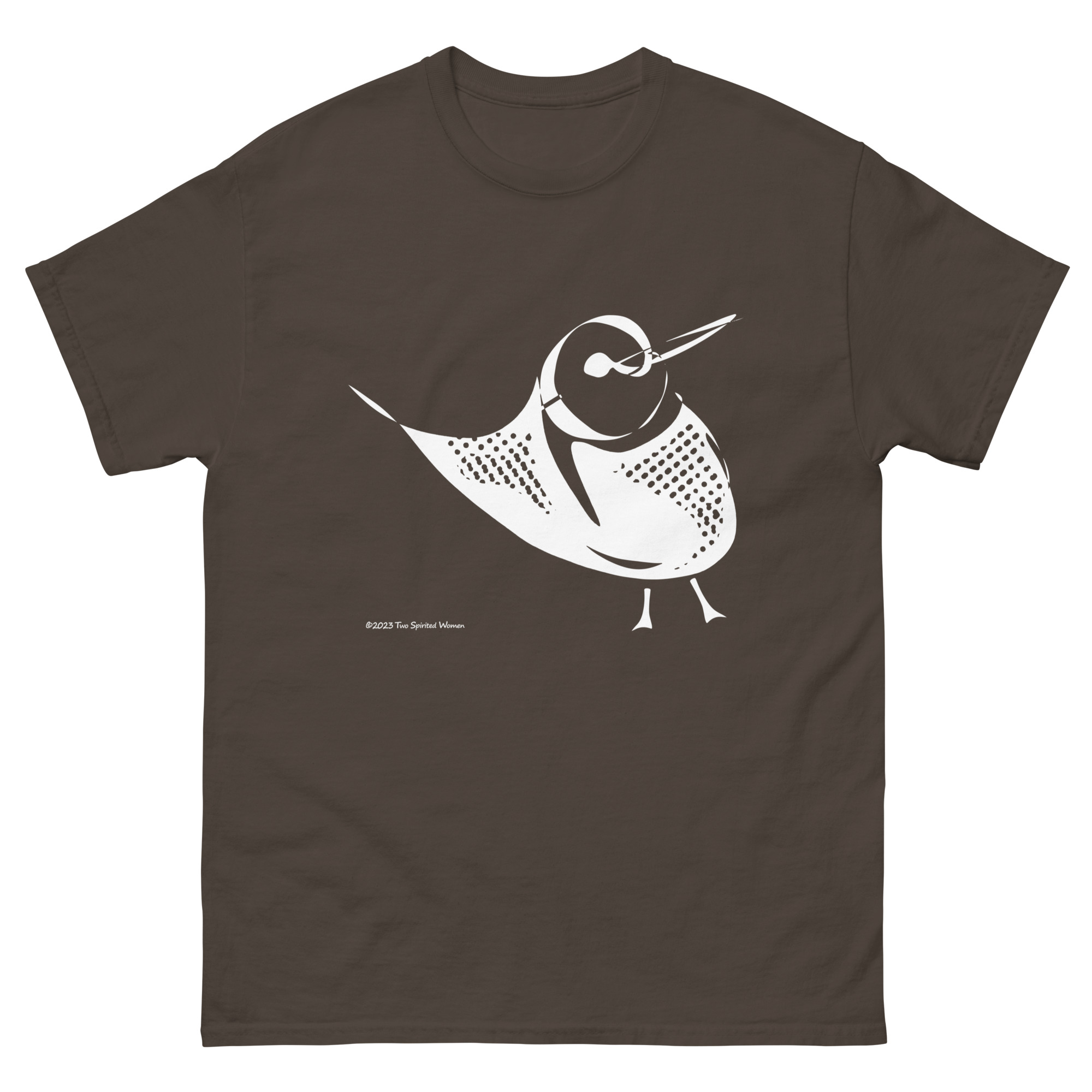 PERKY BIRD (white) - Men's Classic T-Shirt - Image 6