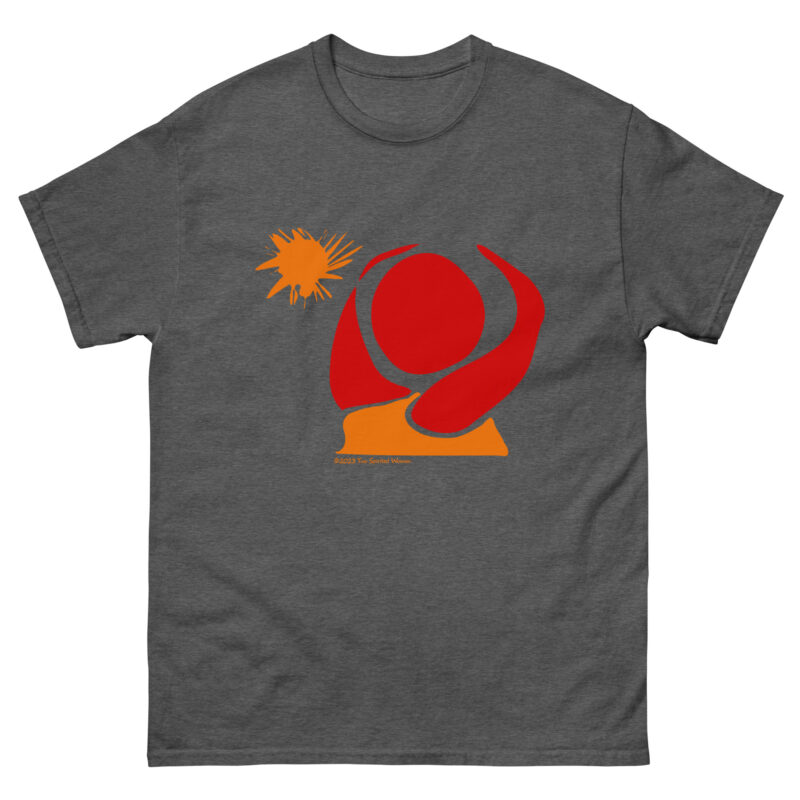 BIG SUN I (red) - Men's Classic T-Shirt - Image 7