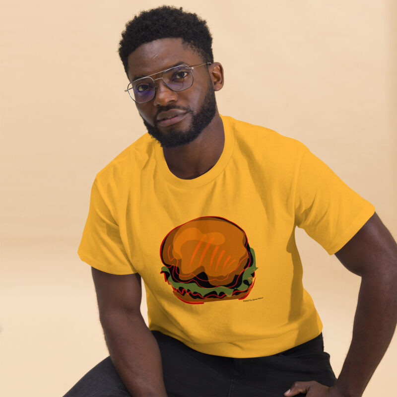 BURGER (lighter tees) - Men's Classic T-Shirt - Image 11
