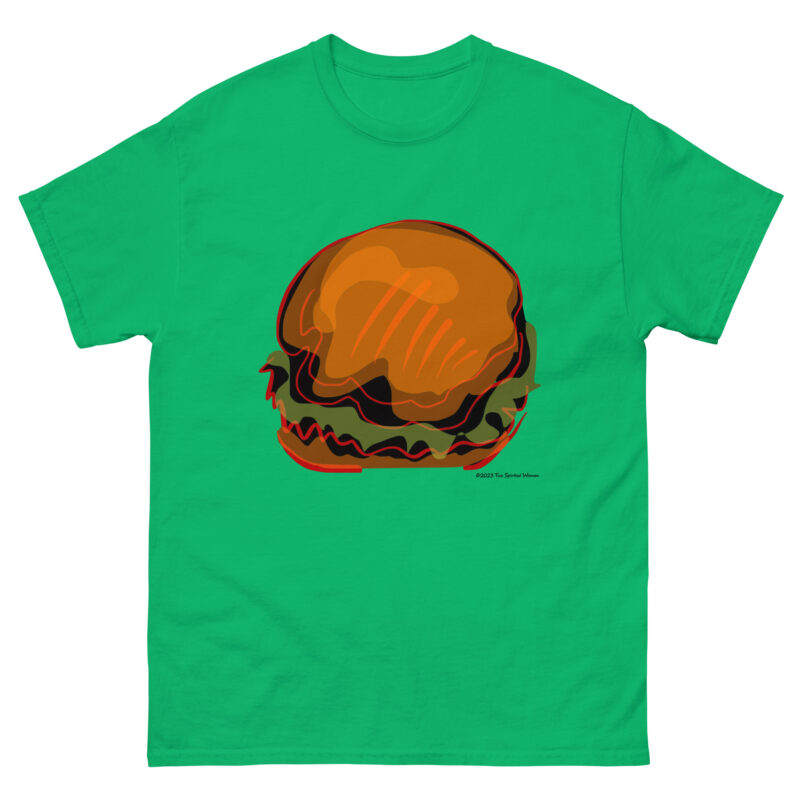 BURGER (darker tees) - Men's Classic Tee - Image 14