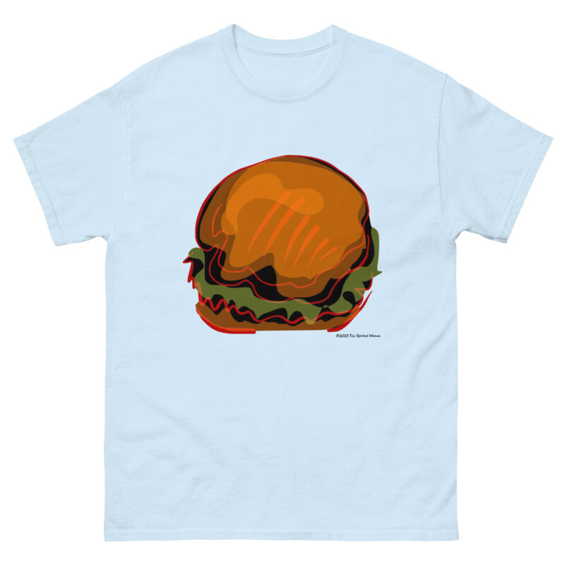 BURGER (lighter tees) - Men's Classic T-Shirt - Image 8