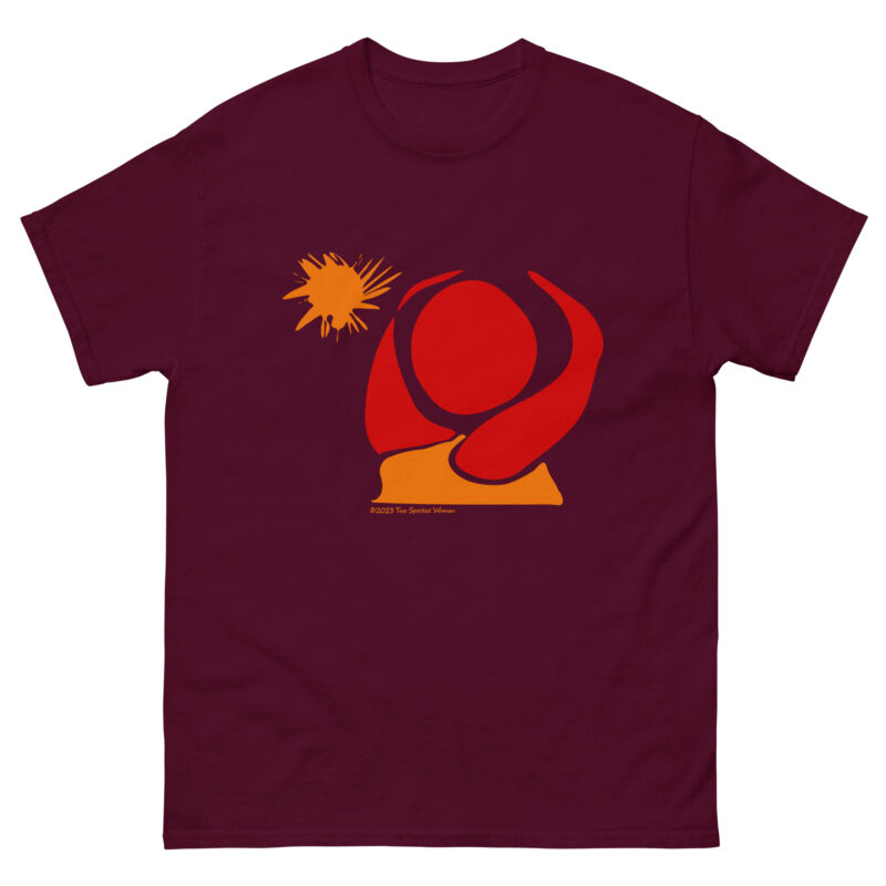 BIG SUN I (red) - Men's Classic T-Shirt - Image 2