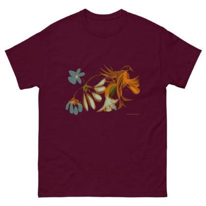 FLOWERS & WINGS I (darker tees) - Men's Classic T-Shirt
