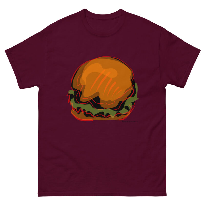 BURGER (darker tees) - Men's Classic Tee - Image 2