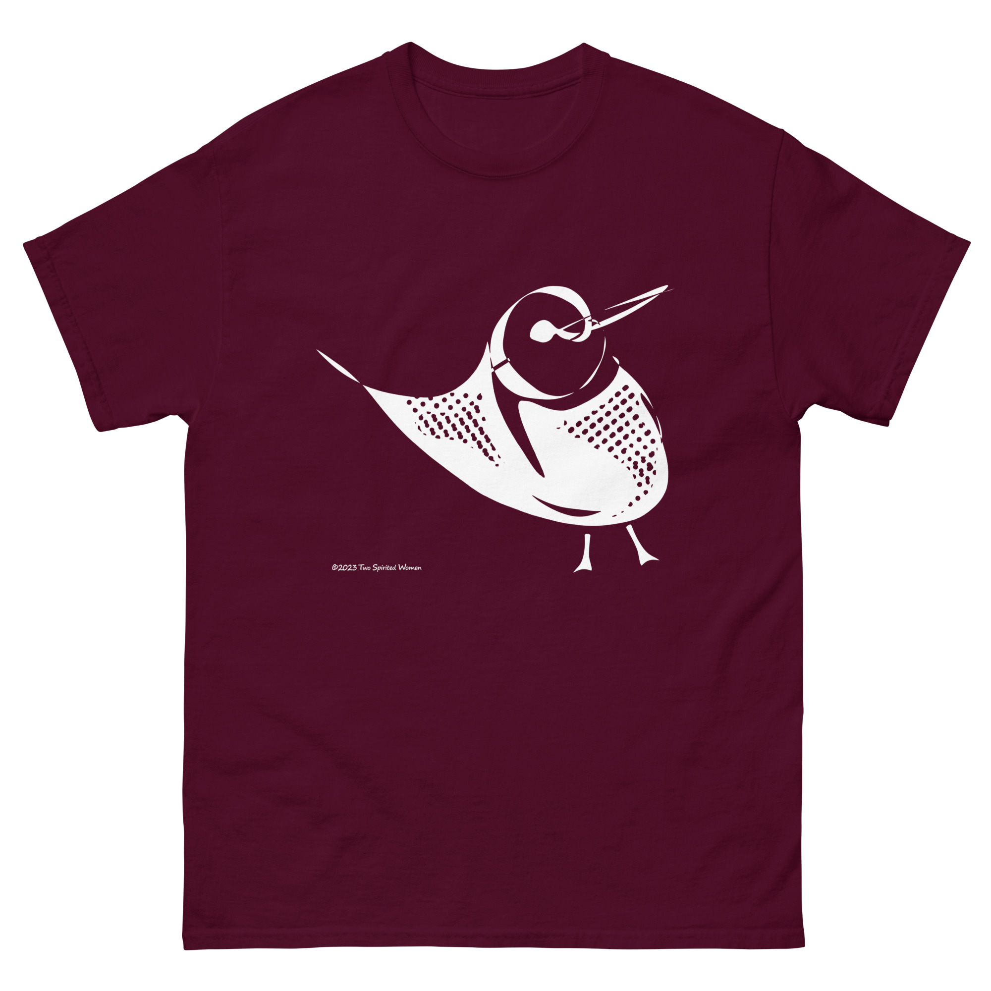 PERKY BIRD (white) - Men's Classic T-Shirt - Image 2