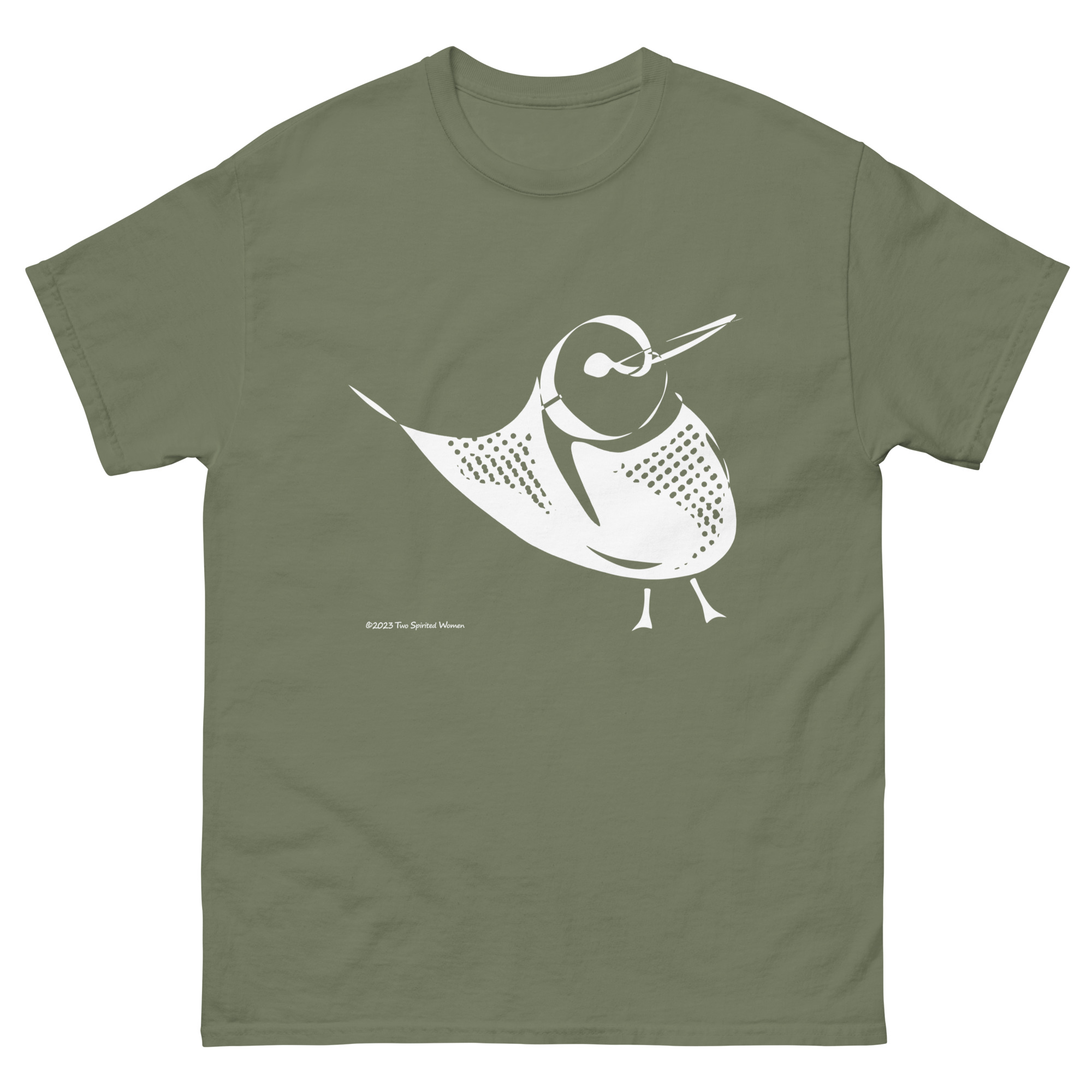 PERKY BIRD (white) - Men's Classic T-Shirt - Image 11