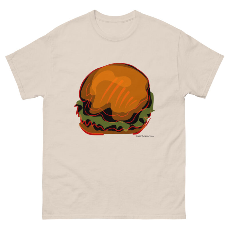 BURGER (lighter tees) - Men's Classic T-Shirt - Image 7