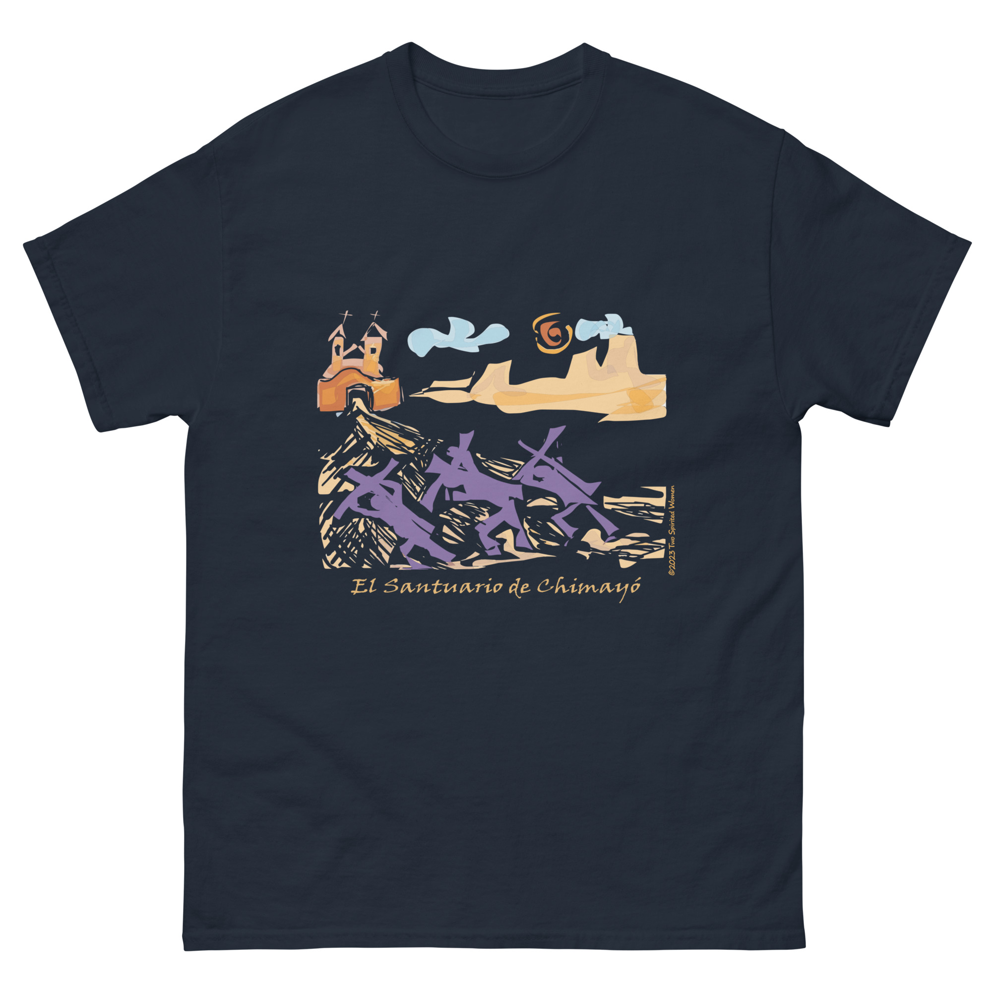 CHIMAYO PILGRIMAGE - Men's Classic Tee - Image 13