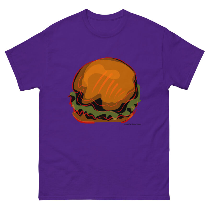 BURGER (darker tees) - Men's Classic Tee - Image 5