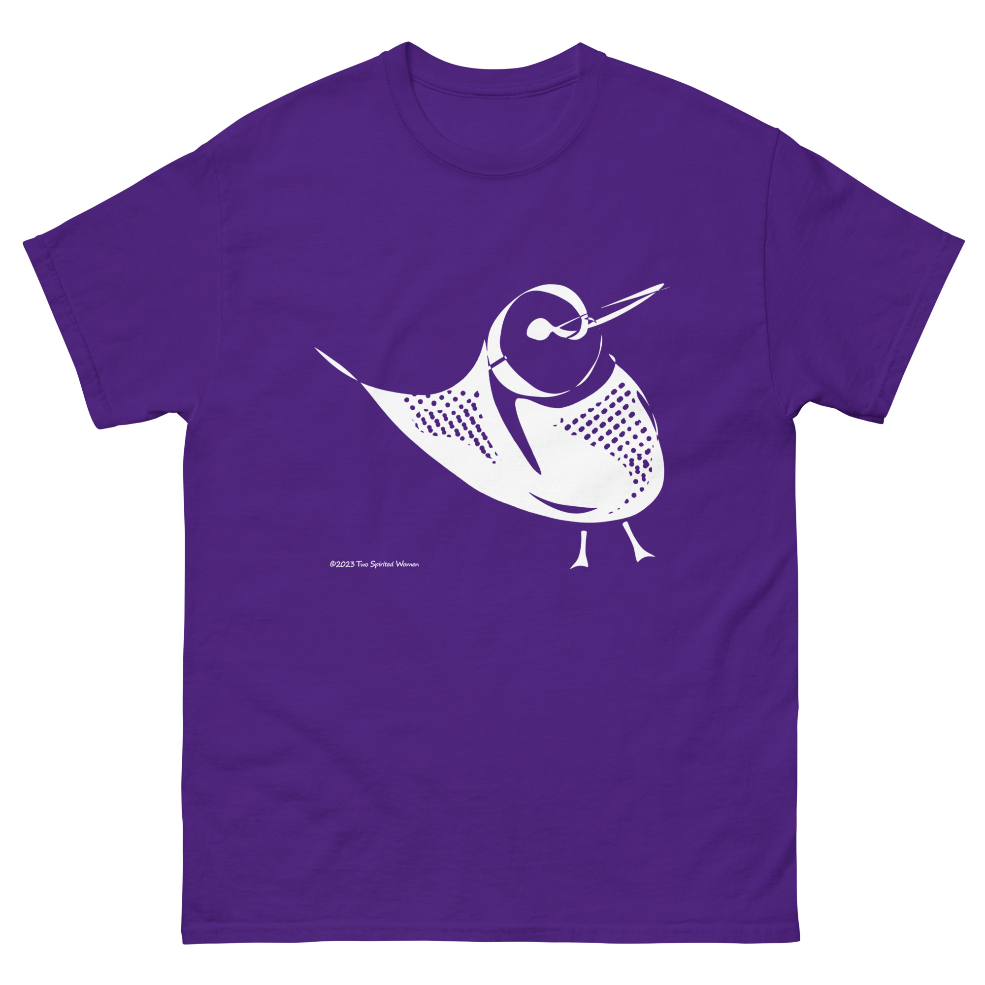 PERKY BIRD (white) - Men's Classic T-Shirt - Image 5